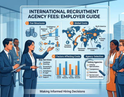 international recruitment agency fees